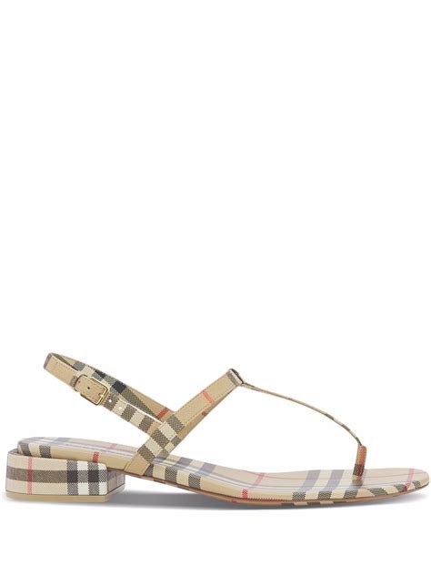 sandales burberry femme|Burberry slippers women.